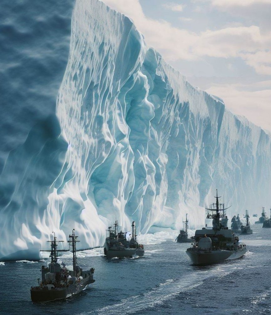 Antarctica Ice Wall