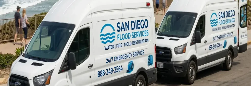 Charles Jones, founder of San Diego Flood Services, providing 24/7 emergency water damage dispatch from Escondido HQ.
